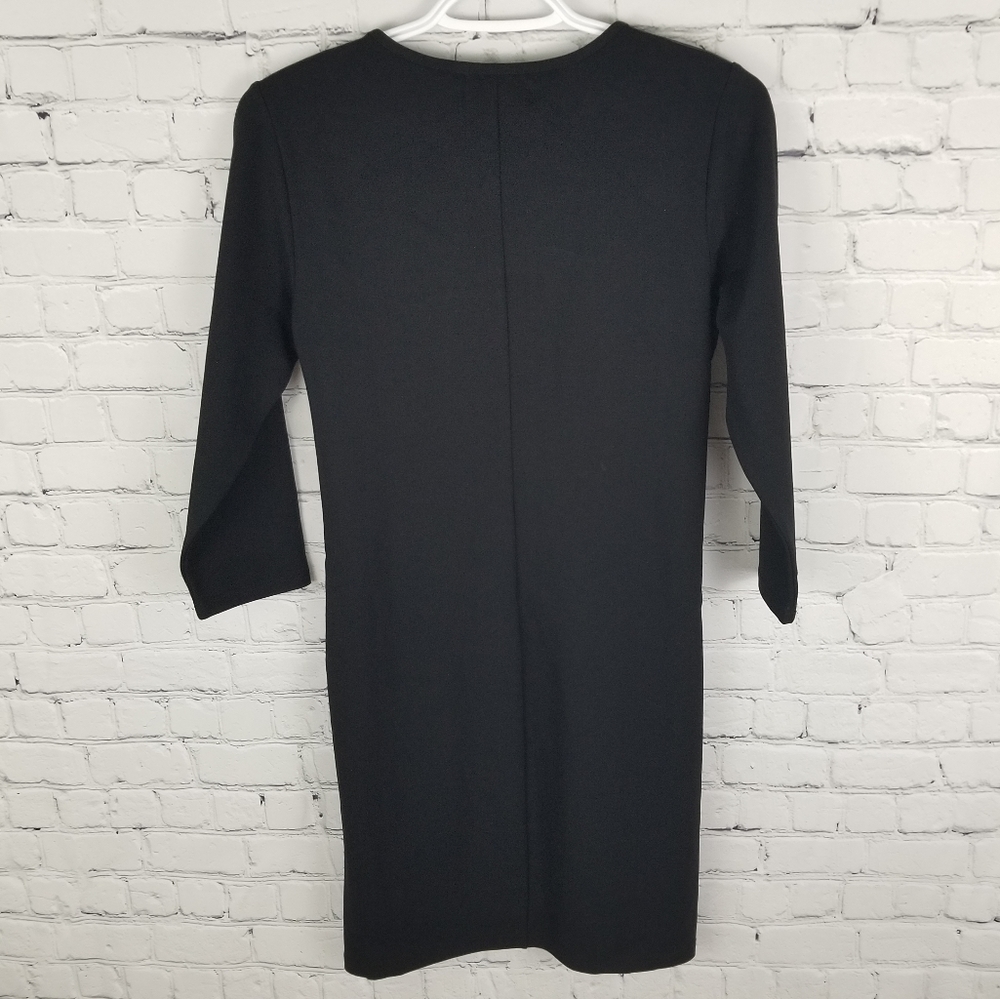 NICOLE BENISTI | ruched faux/vegan leather dress - Picture 3 of 6